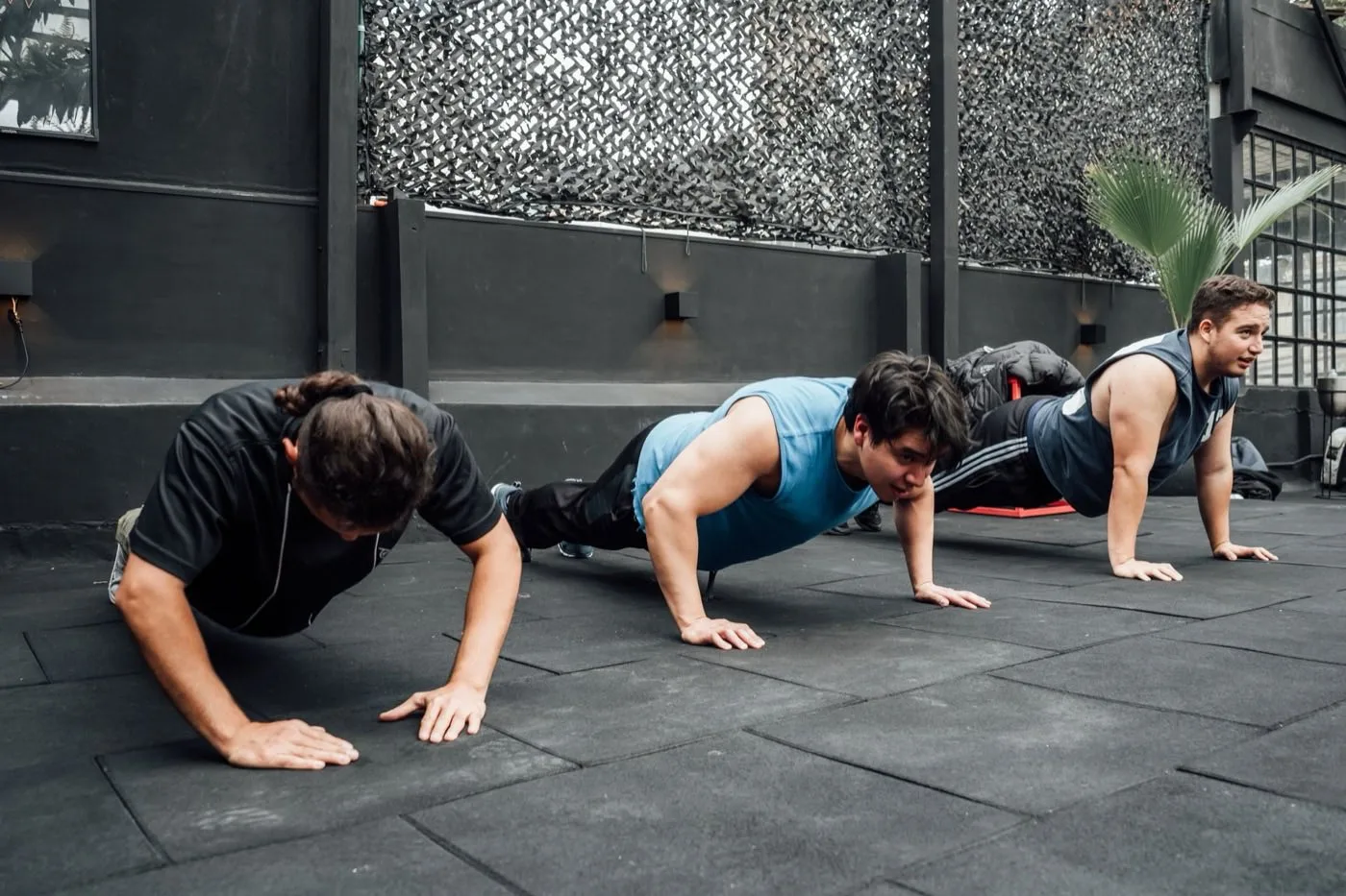 Groepstraining bij Studio Kracht in volle actie