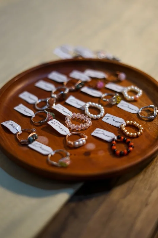 Ring Luna, handgemaakt van gerecycled goud